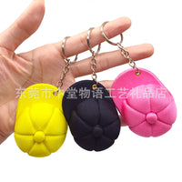 Miniature Baseball Cap Keychain Bag Charm for Couples and Students
