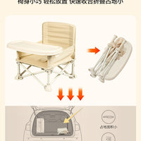 Portable Baby Dining Chair Beach Stool Kids Foldable Seat for Home Outdoor Picnic Camping