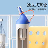 Qigutang Large Capacity 316 Stainless Steel Insulated Water Bottle with Straw for Sports & Travel