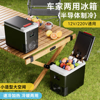 Portable 10L Car Refrigerator 12V/220V for Outdoor Camping and Travel