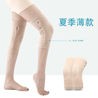 Thin Breathable Knee Brace for Cycling Running and Sports, Elastic Support for Joint Warmth in Air-Conditioned Rooms