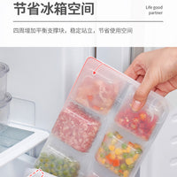 Japanese Imported Freezer Food Storage Containers with Dividers for Meat and Baby Food Prep