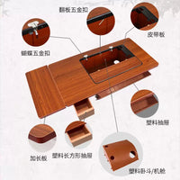 Vintage Sewing Machine Wooden Tabletop with Drawers, Universal Treadle Sewing Machine Desk