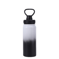 Gradient Stainless Steel Insulated Water Bottle, Large Capacity Portable for Outdoor Travel & Sports