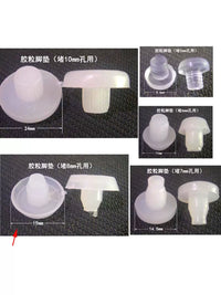 Anti-Tilt Office Chair Leg Pads for Computer Desk Chairs, Non-Slip Steel Tube Protectors