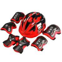 Kids' Protective Gear Set with Helmet, Knee Pads, and Elbow Pads for Skating Cycling Scooter