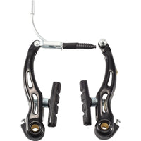 Bicycle V-Brake Caliper Set for Mountain Bikes and Folding Bikes, Universal Replacement Parts