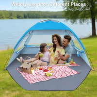 Beach Tent Sun Shelter UPF 50+ UV Protection, Lightweight & Easy Setup