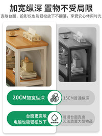 Sofa Backrest Storage Rack, Bedside Narrow Gap Cabinet, Wall-Mounted Long Table Storage Organizer