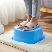 Thickened Plastic Foot Spa Basin with Massage Points, Large Foot Soaking Tub