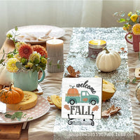 Autumn Thanksgiving Wooden Tabletop Decor
