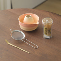 Japanese Ceramic Matcha Bowl Set with Whisk Stand and Tools, Portable Gift Box