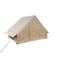 Inflatable Outdoor Camping Tent with Double Doors, Large Space, Sun Protection for 3-5 People