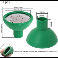 Garden Watering Can Sprinkler Head Stainless Steel Plastic Nozzle