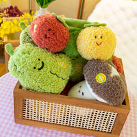 Creative Claw Machine Doll Wedding Toss Plush Toy Realistic Fruit and Vegetable Plush Doll Wholesale