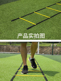 Agility Ladder Training Set with Cones and Resistance Parachute/Bands for Soccer and Speed Training