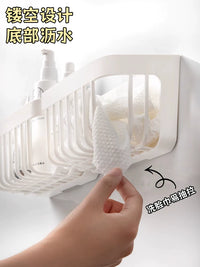 Wall-Mounted Facial Tissue Dispenser and Storage Box for Bathroom Vanity