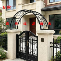 Stainless Steel Garden Arch Trellis for Climbing Plants, Villa Entrance Decor