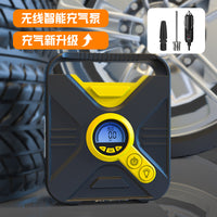 Portable Car Tire Inflator Pump for Outdoor Use, Fast Air Compressor for Sedans