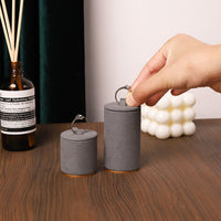 Velvet Metal Jewelry Display Stand for Rings and Pendants