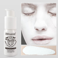 Halloween White Face Paint Foundation for Stage Makeup, Full Coverage, Long-lasting, Smudge-proof
