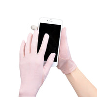 Women's Thin UV Protection Cycling Driving Gloves with Touchscreen Function