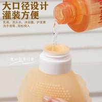 Silicone Travel Bottles for Shampoo, Lotion, and Toiletries - Portable and Leak-Proof
