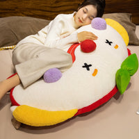 Cartoon Clown Plush Pillow Soft Stuffed Toy for Kids and Home Decor