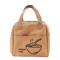 DuPont Paper Insulated Lunch Bag with Aluminum Foil Lining, Large Capacity Bento Box Tote for Work and School