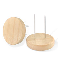 Wooden Doll Display Stands for Crochet, Felt, and DIY Crafts