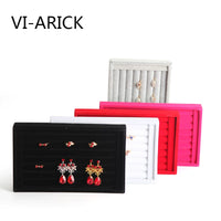 VI-ARICK Flannel Small Ring Earring Display Tray Jewelry Organizer
