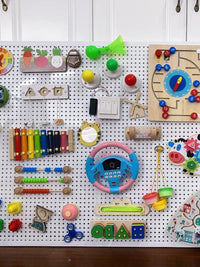 Montessori Busy Board House DIY Accessories for Toddler Educational Toy Kindergarten Quiet Corner