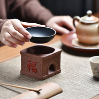 Ceramic Teapot Strainer with Zisha Filter and Stove Design