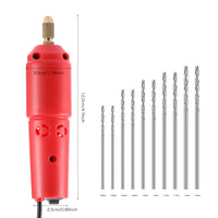 Mini USB Electric Drill Kit for DIY Jewelry Crafting and Doll Accessories