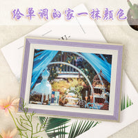 Creative Simple Photo Frame for Tabletop or Wall Mounting, Available in Multiple Sizes