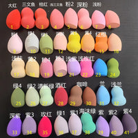 Wholesale Bulk Makeup Sponge Blender Set - Teardrop, Bevel Cut, Gourd Shapes for Wet/Dry Use
