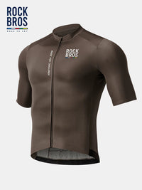 ROCKBROS Sky Road Series Men's Cycling Jersey Short Sleeve Mountain Road Bike Top