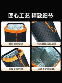 Premium Car Seat Organizer with Insulated Cup Holder for Travel