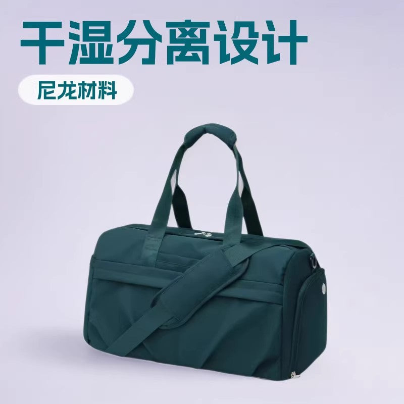 Large Capacity Waterproof Gym Bag with Wet Dry Compartment for Travel Yoga Fitness