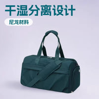 Large Capacity Waterproof Gym Bag with Wet Dry Compartment for Travel Yoga Fitness