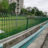 Galvanized Steel Garden Fence Panel for Lawn, School, and Municipal Enclosures