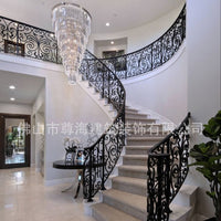 Durable Anti-Corrosion Steel Balcony Railing for Villas and Hotels, Indoor/Outdoor Use