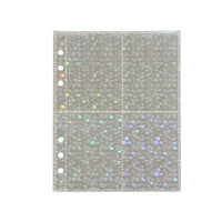 A5 6-Hole Laser Star Album Refill Pages for Kpop Photocards & Postcards
