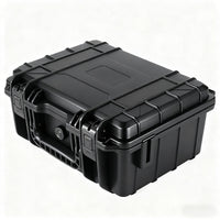 Portable IP67 Waterproof Hard Case with Foam Insert, PP Plastic Protective Tool Storage Box