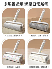 Lint Roller with Tear-Off Sheets for Pet Hair Removal, Clothing, and Furniture
