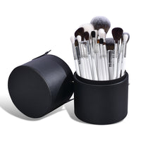 Professional 26-Piece Makeup Brush Set with Storage Options for Face and Eye Cosmetics