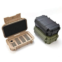 Outdoor Double-Layer Shockproof Waterproof Sealed Storage Box for Camping and Home Use