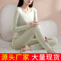 Women's Modal Thermal Underwear Set Plus Size Slim Fit Base Layer for Autumn/Winter