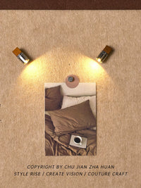 Mini LED Spotlight for Felt Board & Cork Board - Creative Push Pin Light Decoration