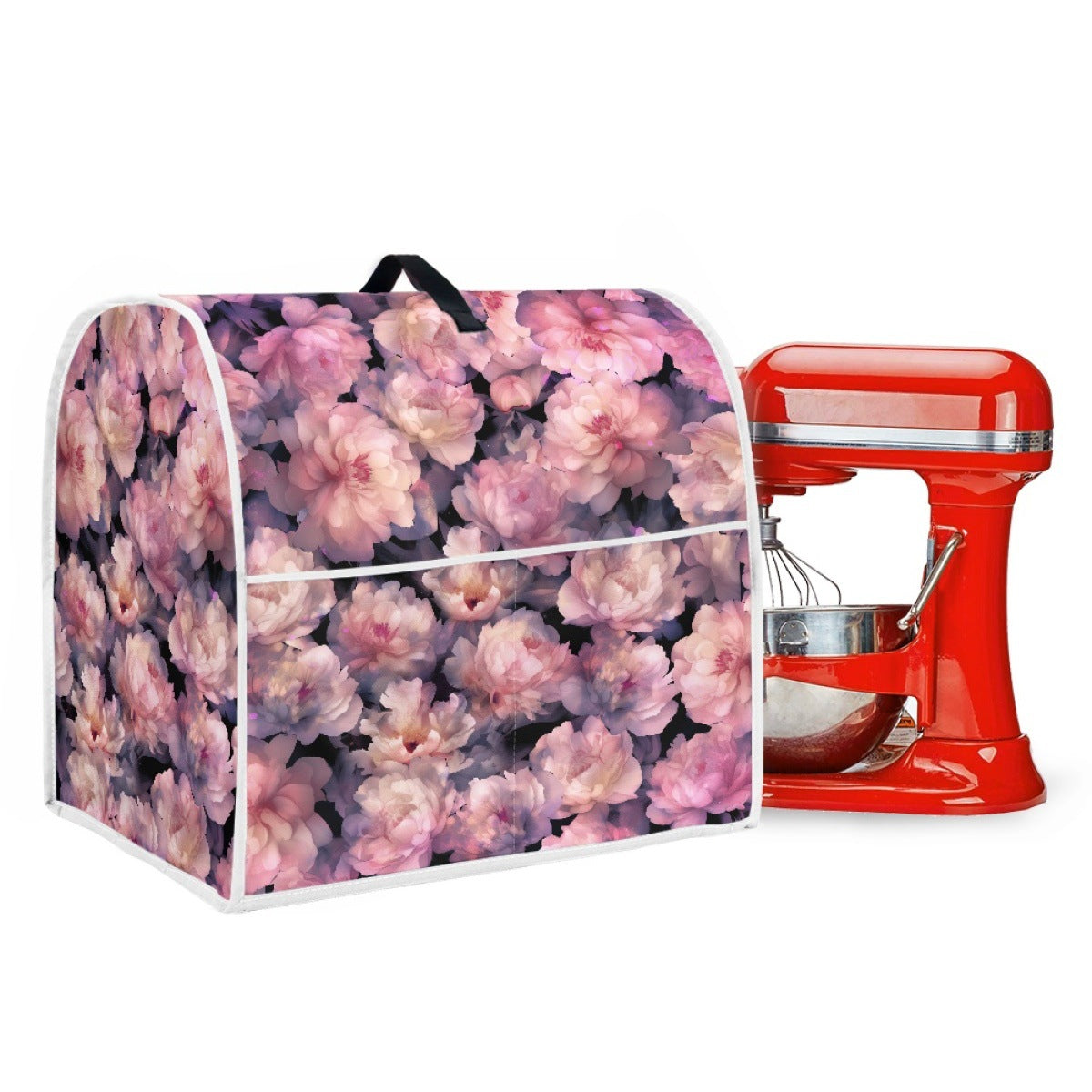 Floral Print Stand Mixer Cover Dust Protector for KitchenAid and Other Stand Mixers